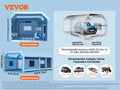Inflatable Portable Car Paint Spray Booth with Blowers and Air Filter
