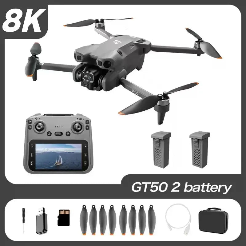 GT50 Drone 8K HD Camera 5G Brushless Motor FPV Foldable RC Quadcopter - image 26
