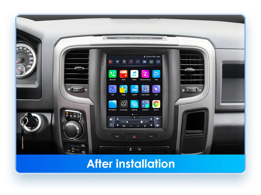 9.7" CarPlay Android Auto Head Unit for Dodge Ram 2013-2018 - image 11