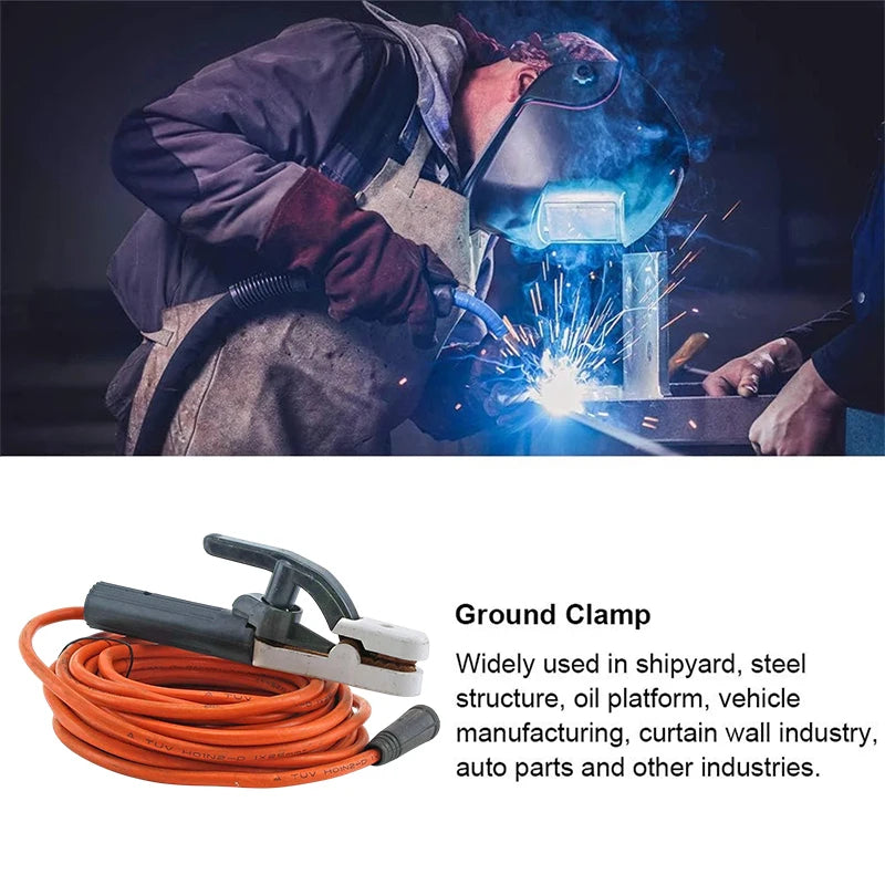 3-10M 300A Heavy-Duty Welding Cable – Extension Cord for Electrode Holders & Power Tools, Oil-Resistant & Durable