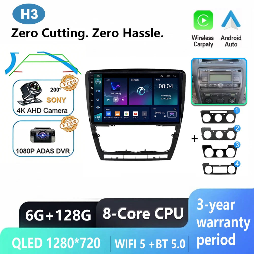 10-Inch Android Car Stereo for Skoda Octavia 2004-2013 - image 21