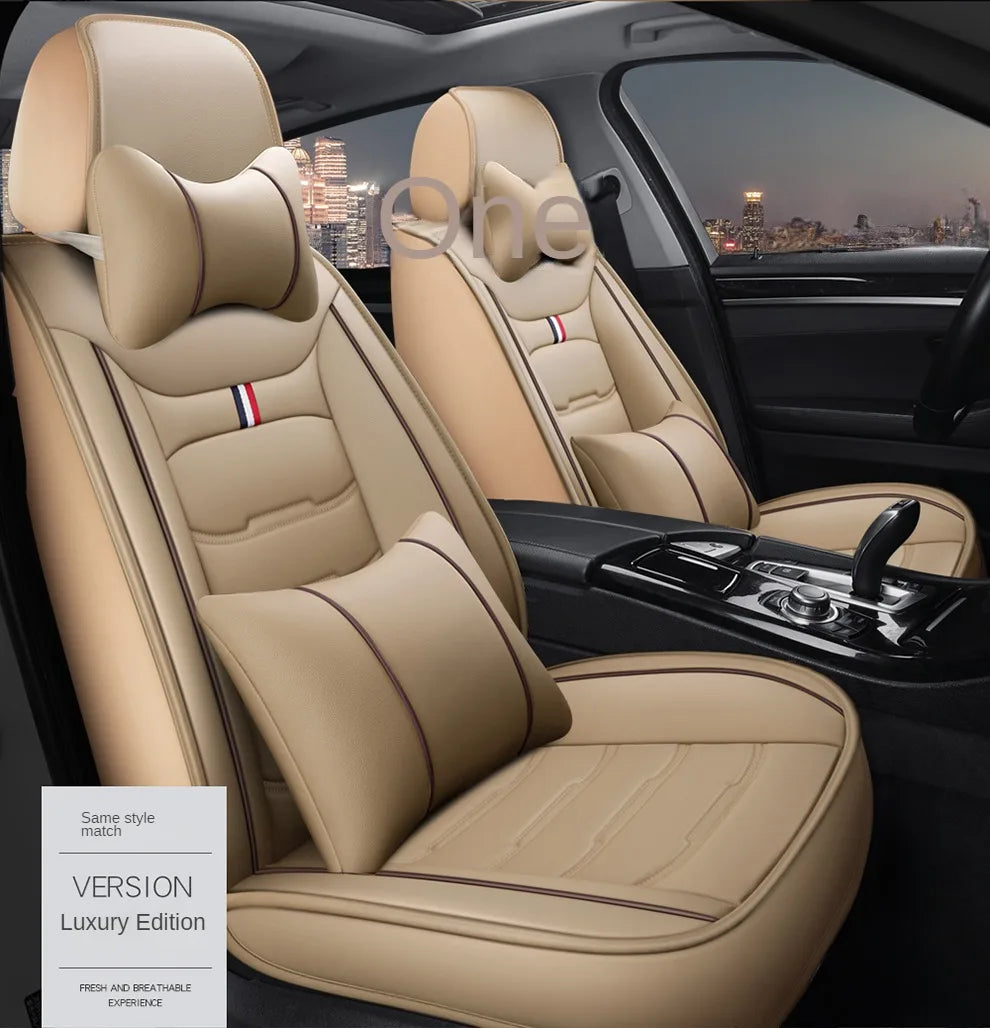PU Leather Car Seat Covers for BMW 5 Series (F10, G30, E60 and More)