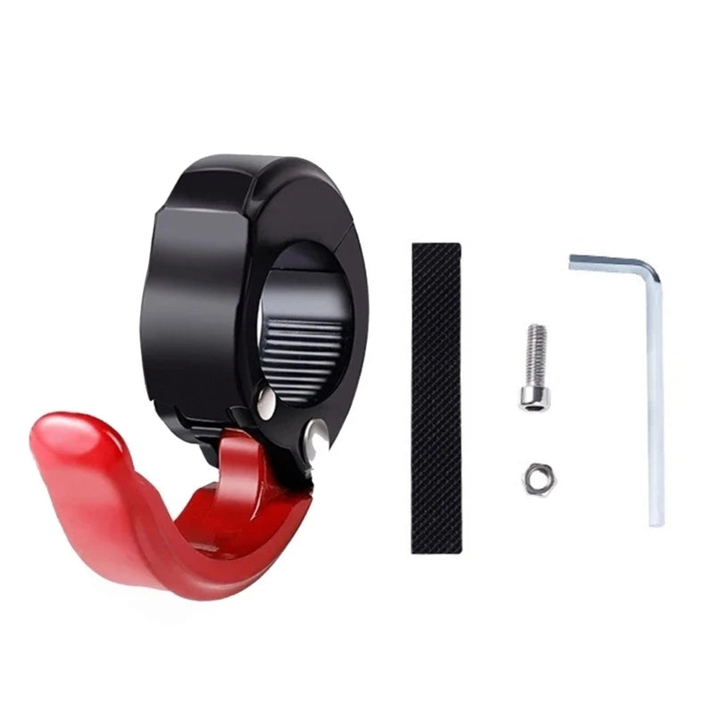 Cycling Helmet Shopping Bag Convenient Hook, No-Drill Bicycle Handlebar Hook, Multifunctional Cycling Accessory, Bicycle Mountain Bike Hook, Universal Front-Mounted No-Drill Hook for Electric Bikes, Road Bikes, and Scooters