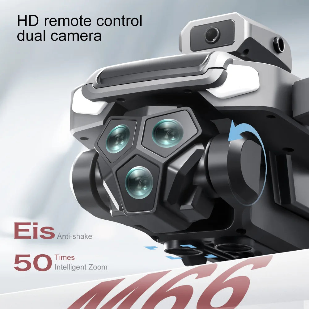 M66 Foldable Drone with 4.3-inch Screen Remote, 4K Dual Camera, 5G FPV - image 17