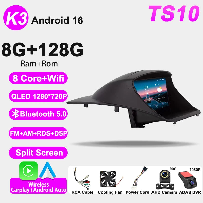 9-Inch Android Car Radio for Ford Fiesta MK6/MK7 2009-2017 with GPS - image 15