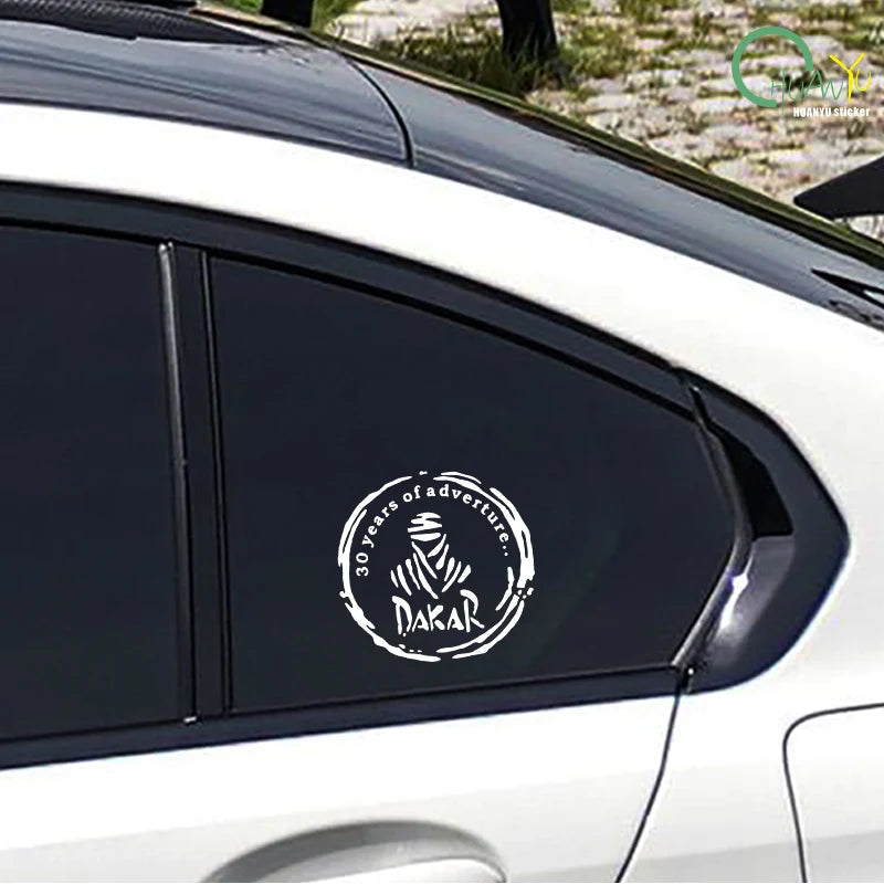 Rally Adventure Reflective Decal for Car Bonnet and Fuel Tank - view 5