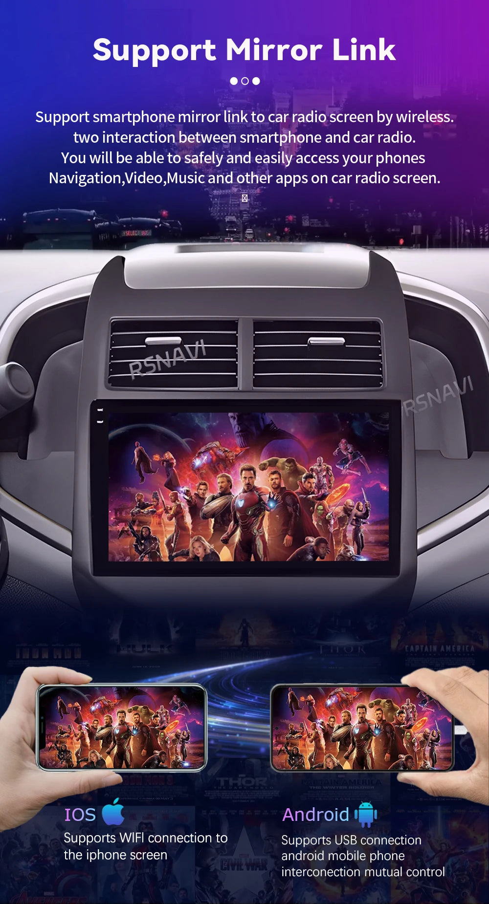 9-Inch CarPlay & Android Auto Radio for Chevy Aveo/Sonic (2011-2015) - image 30