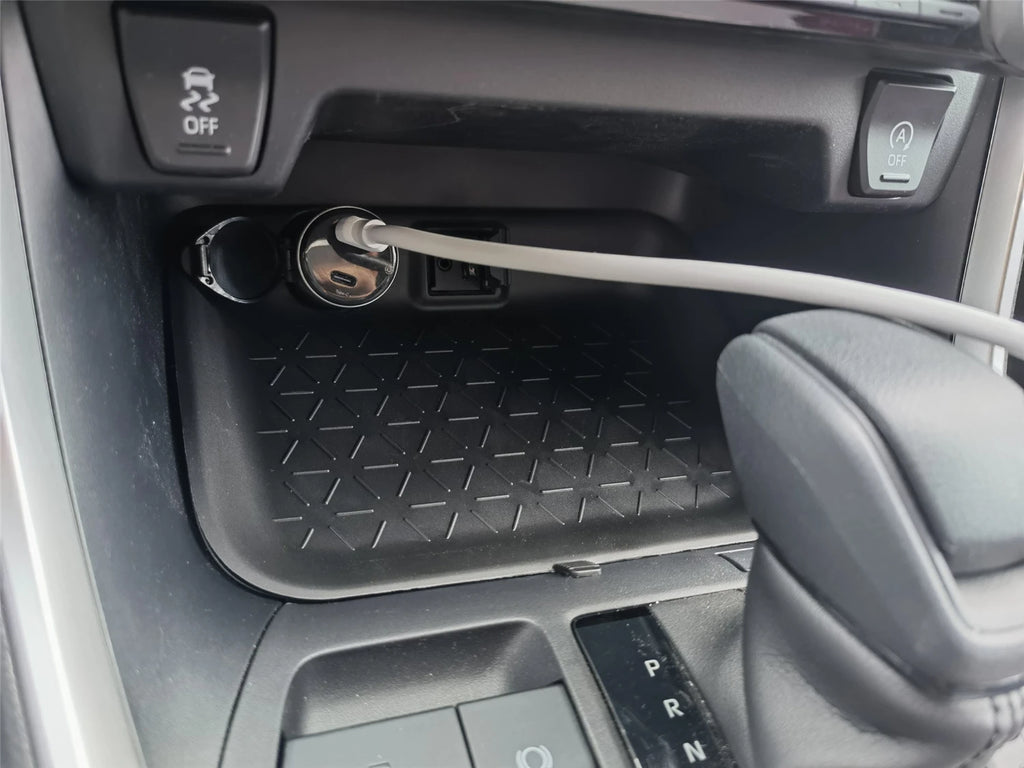 Silicone Center Console Storage Pads for Toyota RAV4 2020-2025