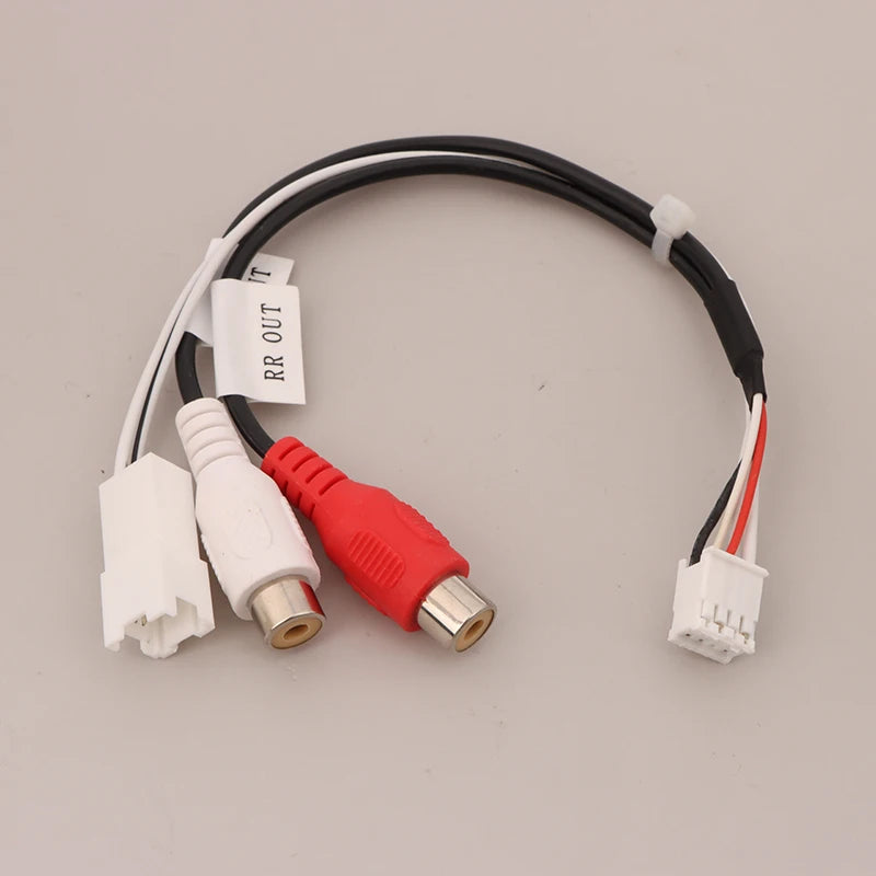 8P RCA Male/Female Plug Cable for Car Audio Systems - image 4
