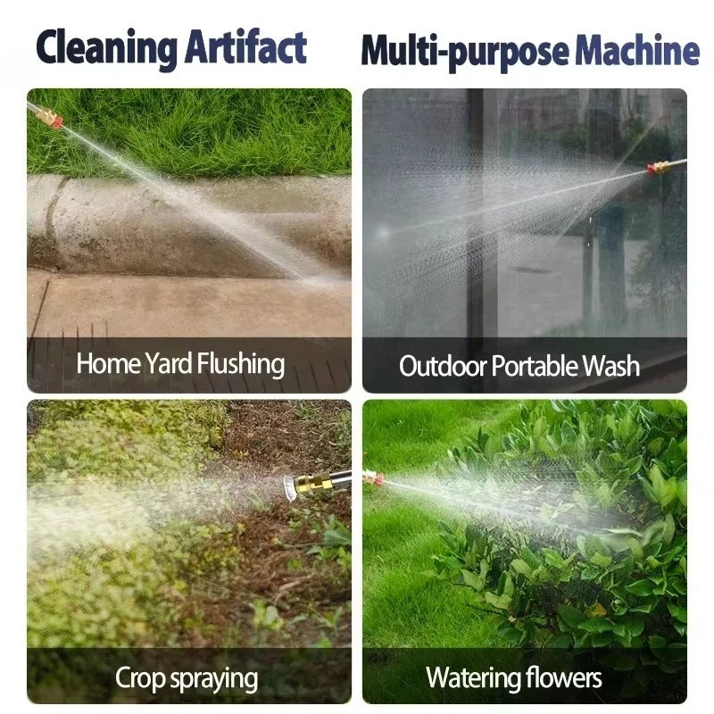 Cordless Pressure Washer 21V Car Washing Gun with Foam Sprayer - image 5