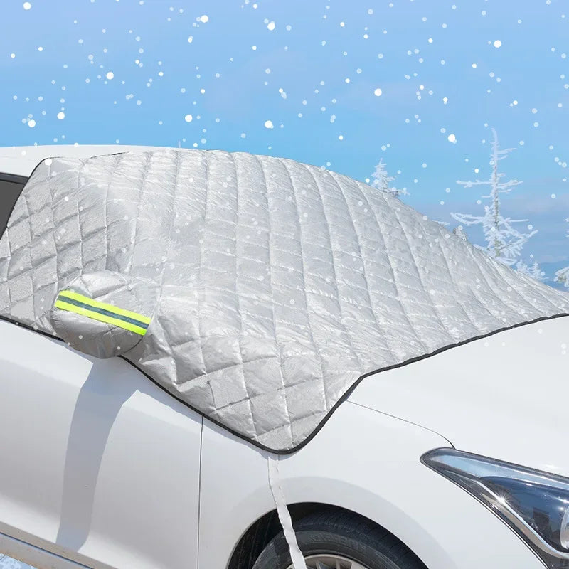 Windshield Snow, Frost and Sun Cover, Magnetic or Standard