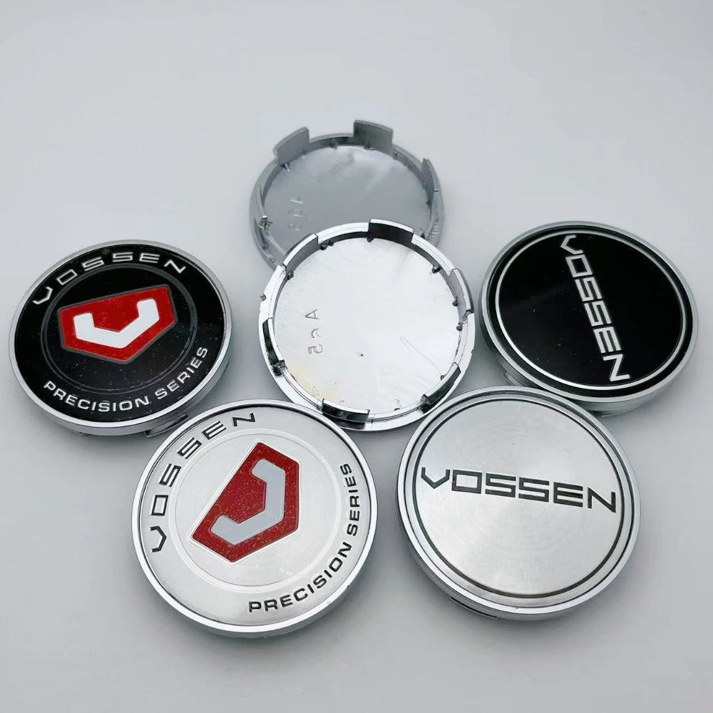 Vossen Logo Wheel Center Caps, 65mm 4-Pack - image 4