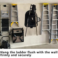 Wall-Mounted Ladder & Power Tool Hanger Hook