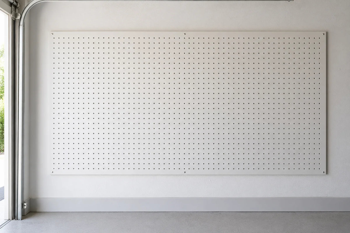 Heavy Duty Steel Metal Pegboard Wall Organizer Garage Tool Storage Panel