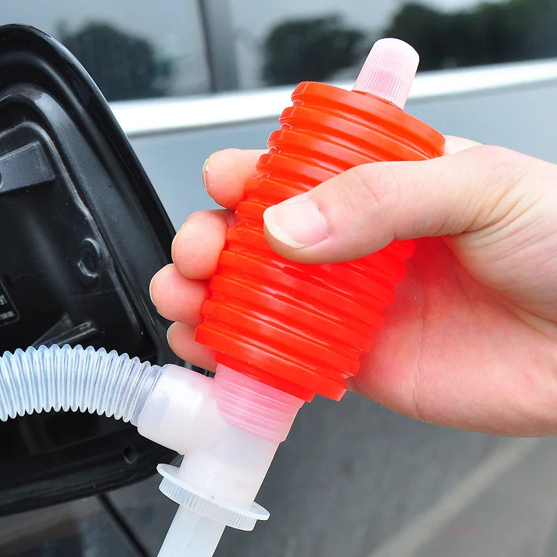 Truck Car Hand Fuel Pump Oil Gasoline Diesel Transfer Sucker Manual Fuel Pump Petrol Liquid Syphon Suction Fuel Transfer Pump