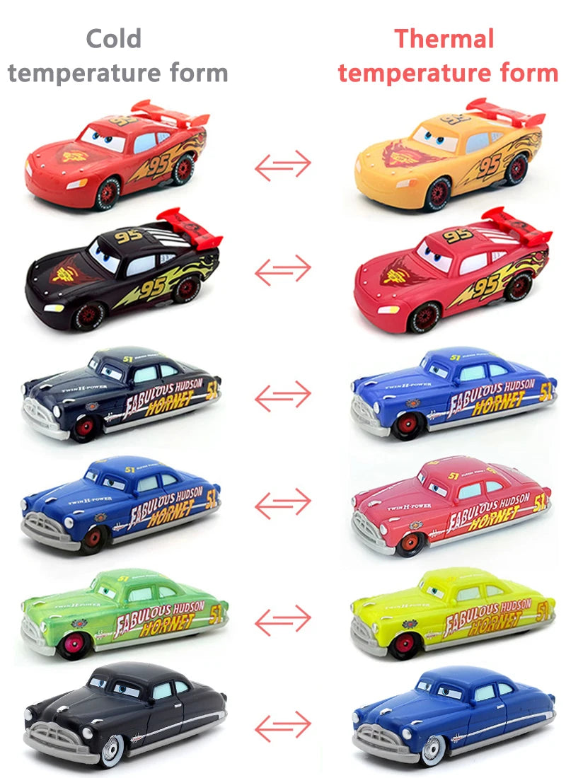 Color Changing Toy Race Car, Assorted Styles