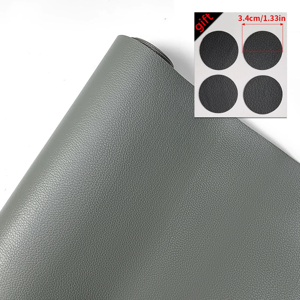 Self-Adhesive PU Leather Repair Sheet for Car Seats and Sofas