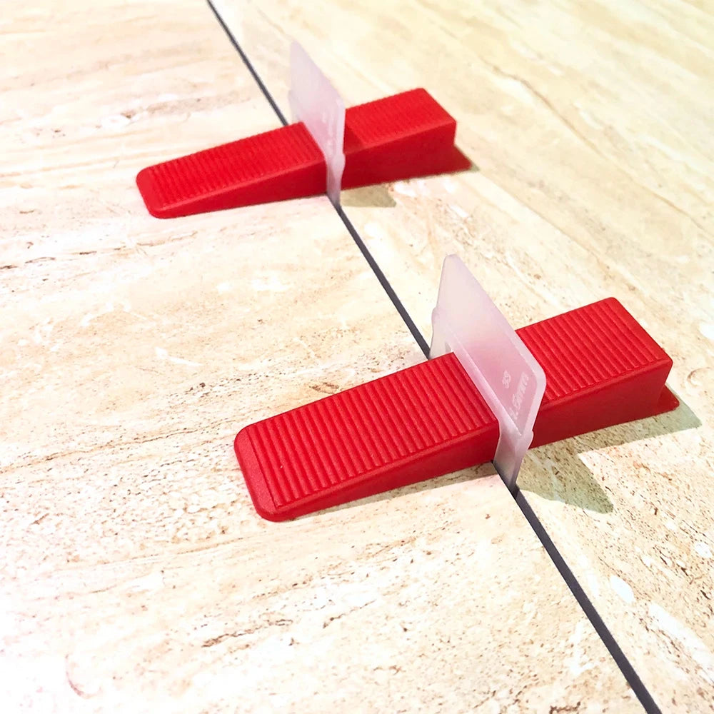 Tile Leveling Wedges & Spacers – 1/1.5/2/2.5/3mm