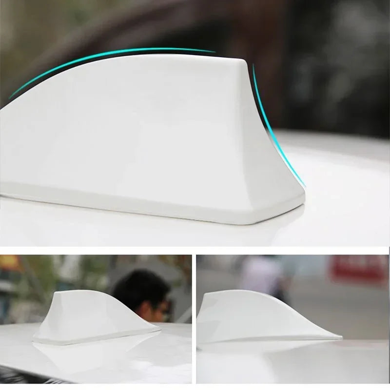 Shark Fin Roof Antenna Cover with FM/AM Cable