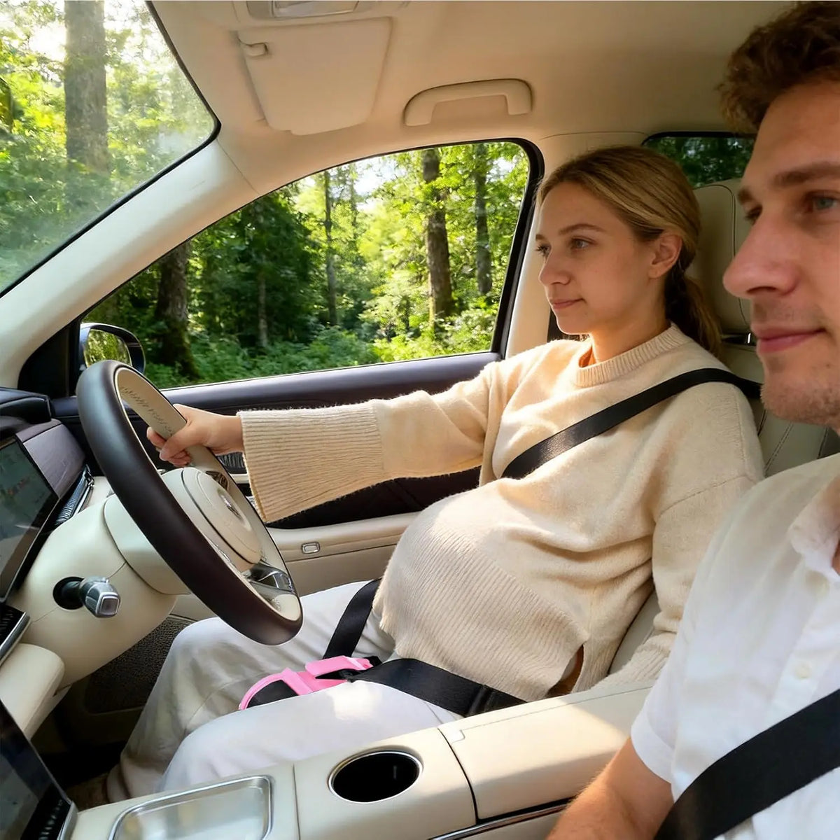 Pregnancy Seat Belt Extender with Belly Cover - image 7