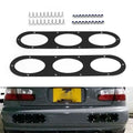 2pcs Rear Bumper Diffuser For Universal Car Rear Bumper Air Diversion Diffuser Panel BX100863