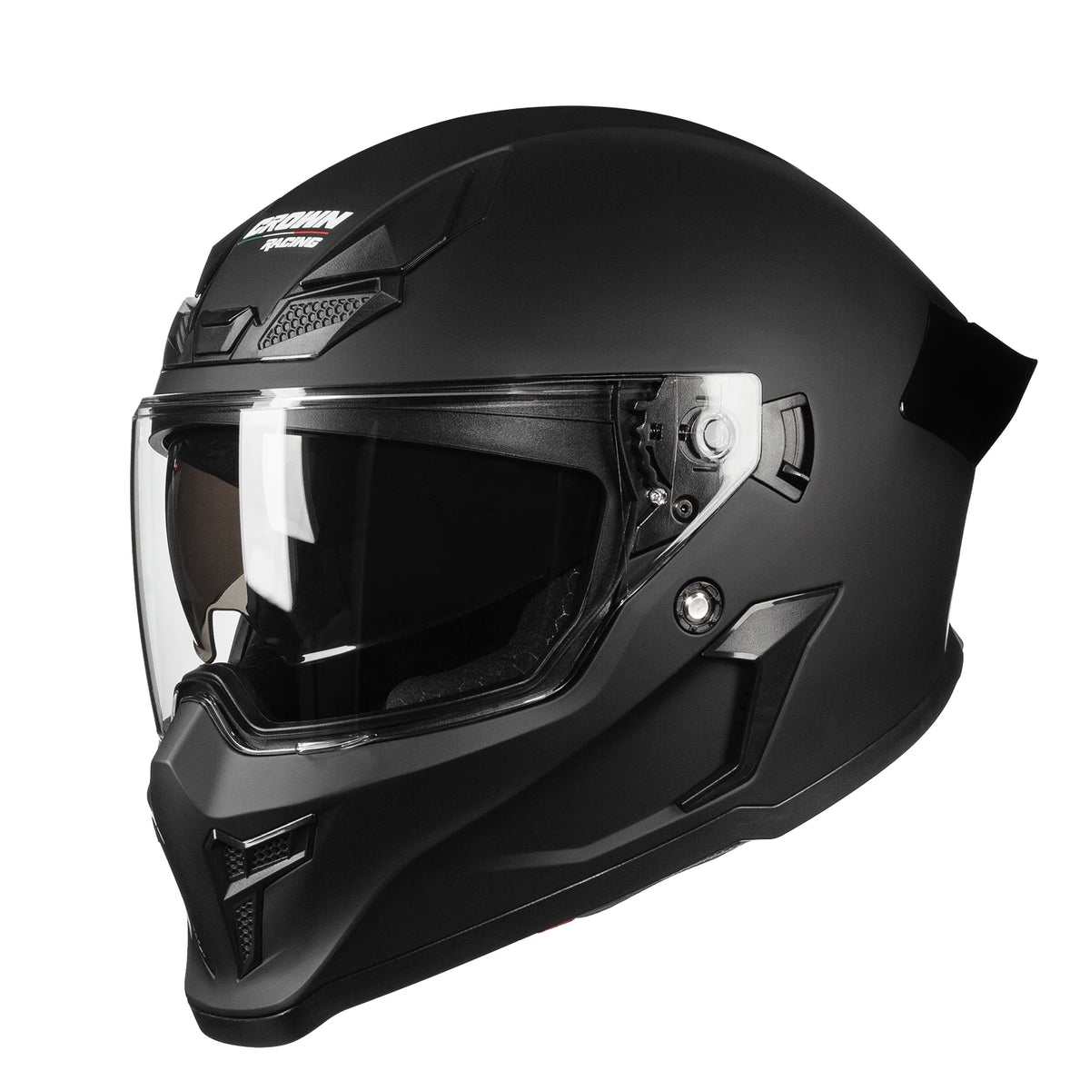 Crown Racing 601 DOT Full-Face Helmet with Dual Visor - image 8