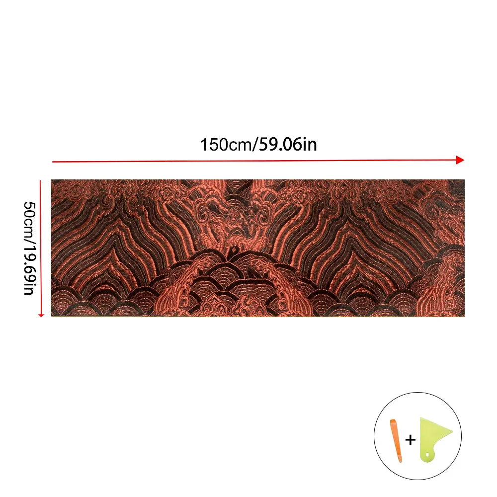 Self-Adhesive Pillar and Headliner Fabric Wrap, 59 x 19.7 in