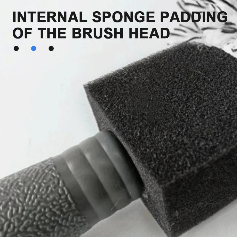 Plush Wheel and Rim Cleaning Brush for Car Detailing