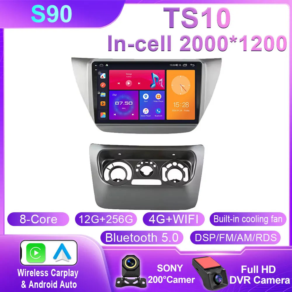 Mitsubishi Lancer 9 CS 9-Inch Touchscreen CarPlay GPS Stereo - image 19