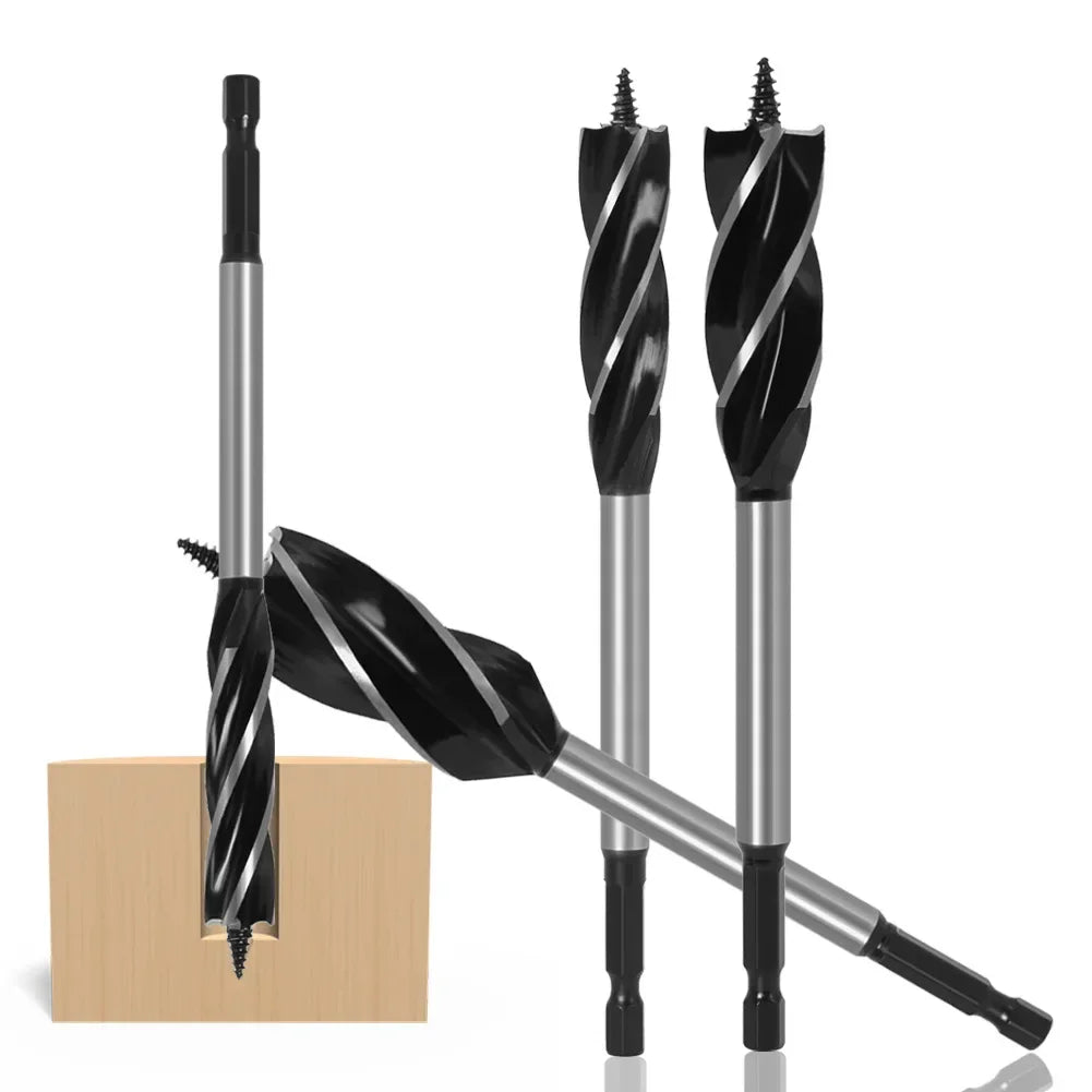 Auger Drill Bit 10-35mm 1/4 Hex Shank Woodworking Hole Opener - image 2