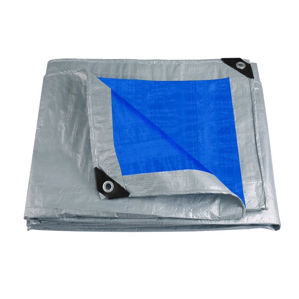 Heavy-Duty Waterproof Canopy Tarp Sheet with Grommets