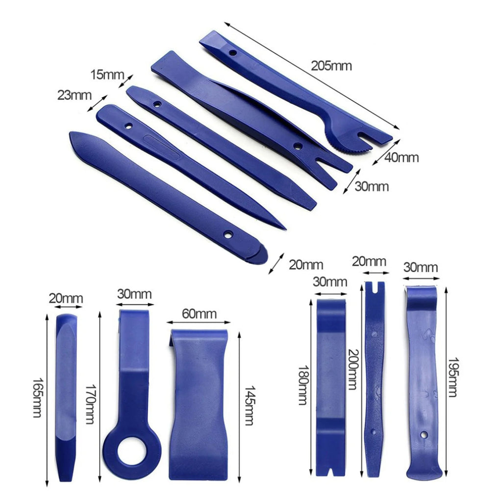 Car Trim Removal Tool Auto Trim Puller Tool Kit Pry Tools Set for Trim Clip Pliers Fastener Remover Pry Hand Tools Kit
