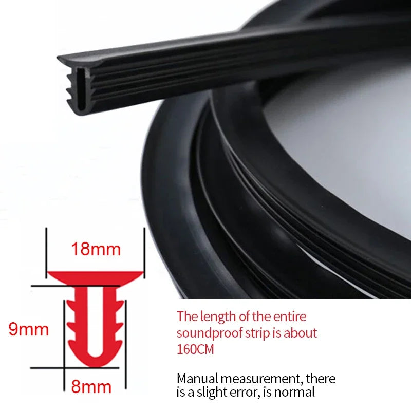 Universal Car Dashboard Sealing Strip | Noise & Dust Protection - image 3