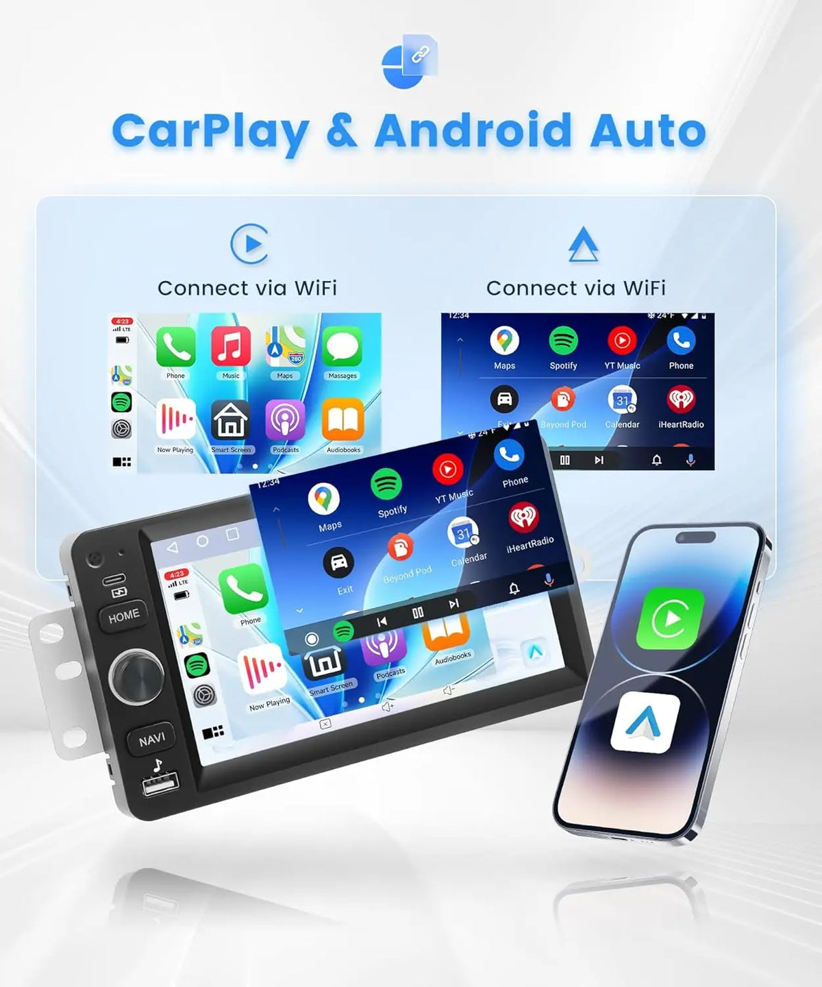 Android 13 Car Stereo for Chevy GMC | 7-inch Touchscreen with CarPlay - image 12