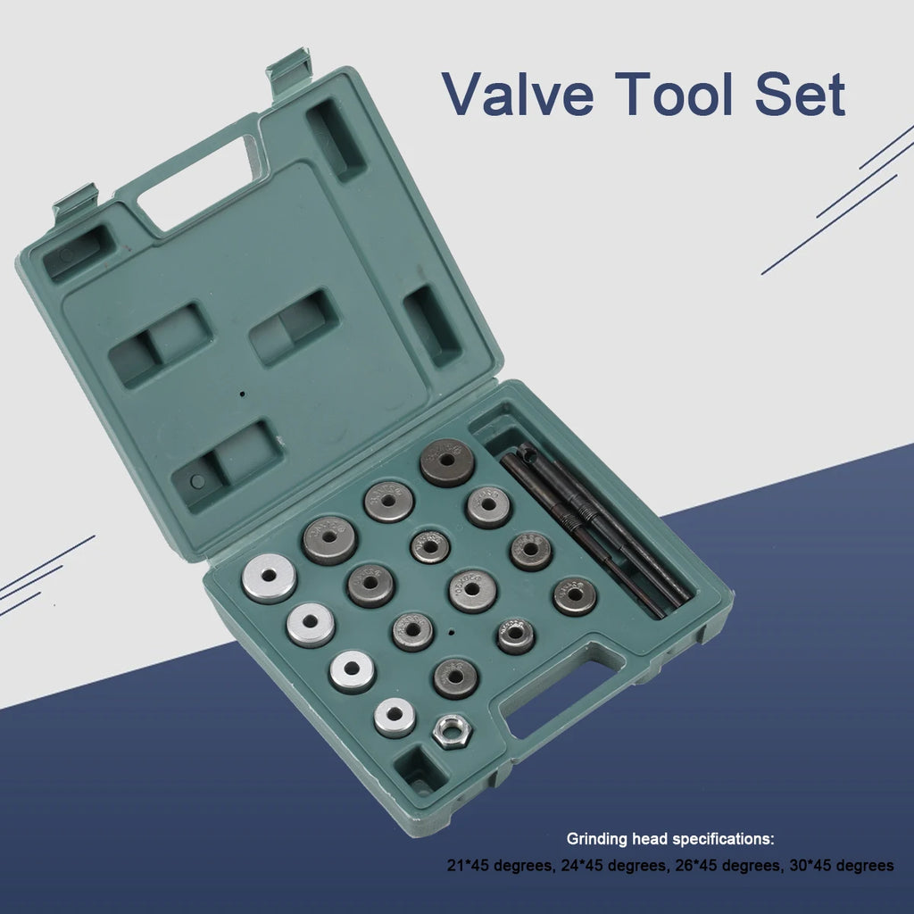 Carbide Valve Seat Cutter Reamer Kit for Motorcycle Engine Repair - image 12