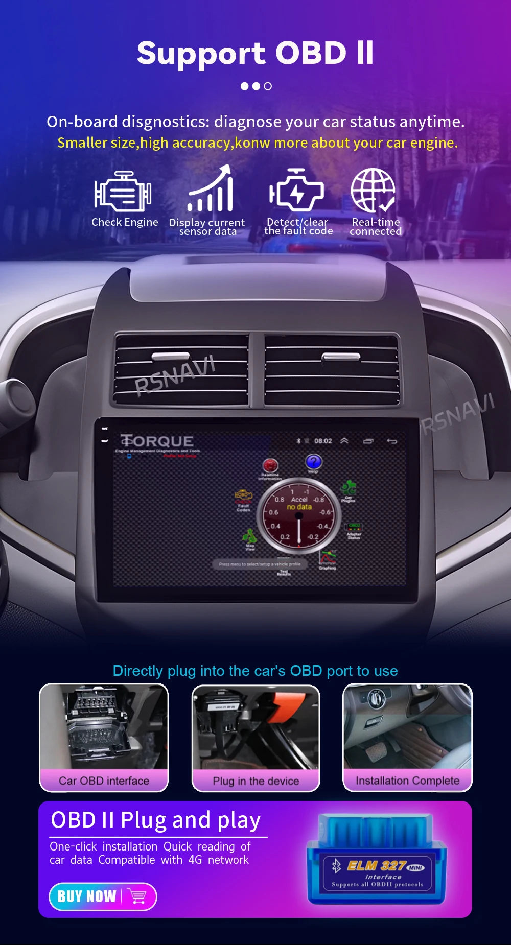 9-Inch CarPlay & Android Auto Radio for Chevy Aveo/Sonic (2011-2015) - image 29