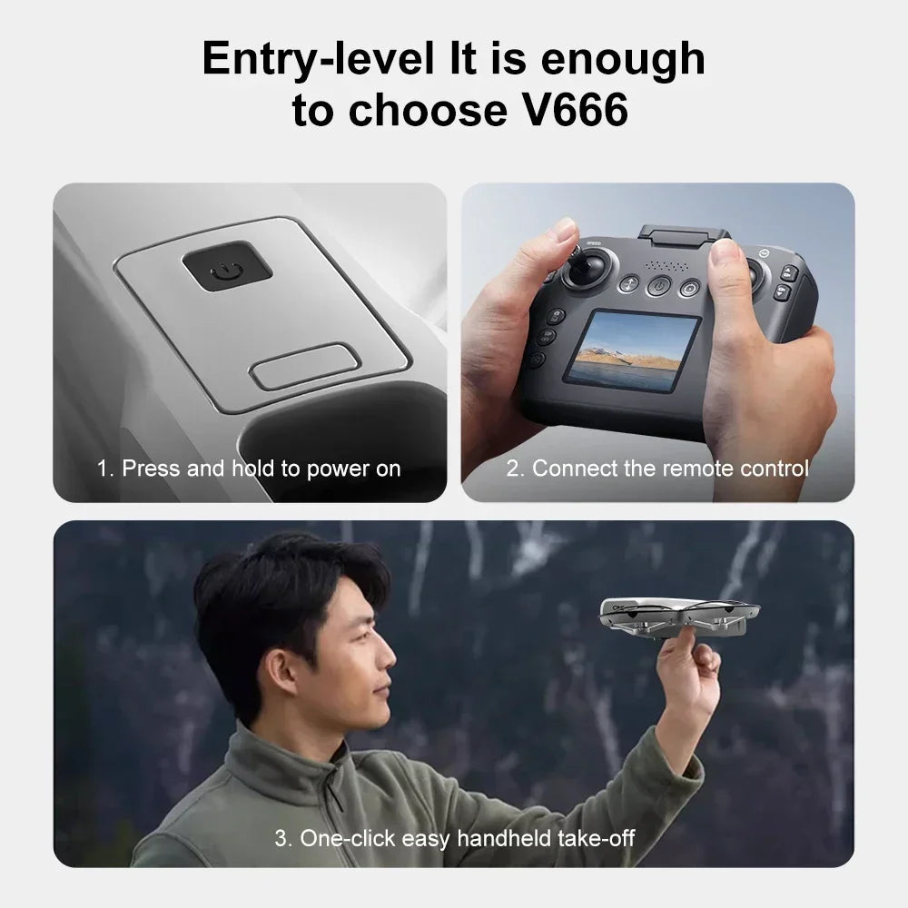 Lenovo V666 Drone with 8K Dual Camera, 5G WiFi & Obstacle Avoidance - image 13