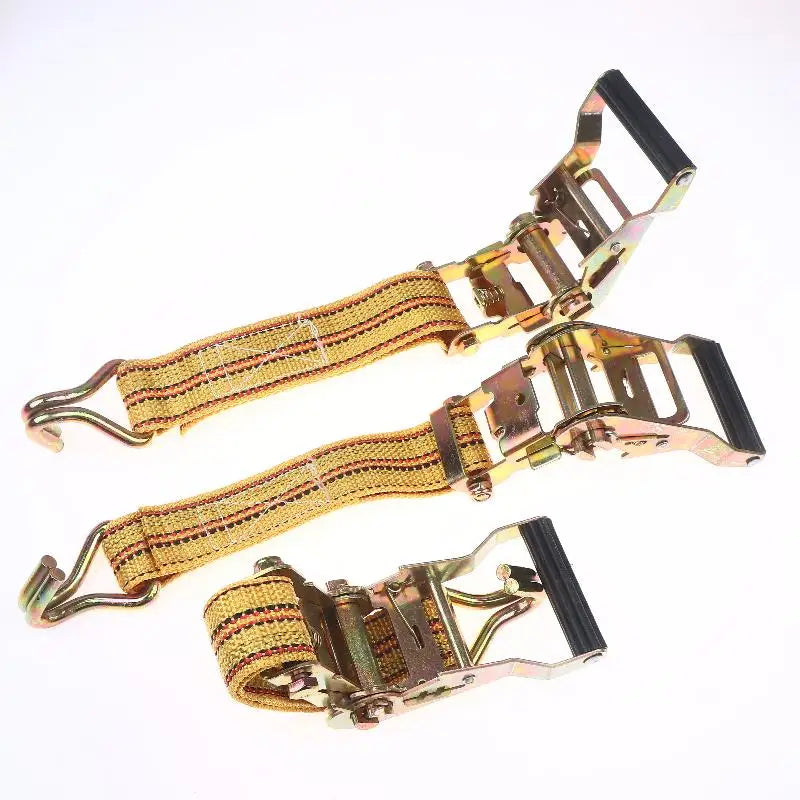 Double Hook Heavy-Duty Ratchet Tie Down Straps 2/3/4/6m Long for Truck Cargo Safety