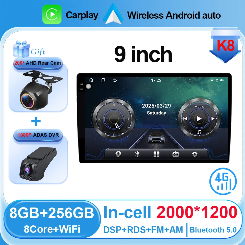 Android Car Stereo 10" Touchscreen with CarPlay & Android Auto - image 19