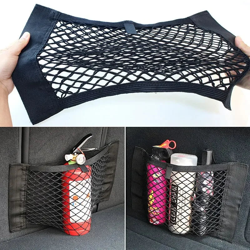 Elastic Mesh Storage Net for Trunk or Seat Back, 5 Sizes