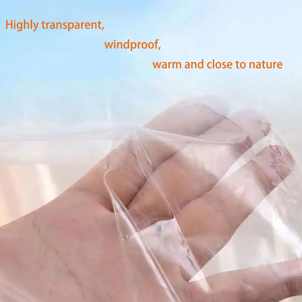 Thermal Window Insulation Film – Cold & Wind Barrier