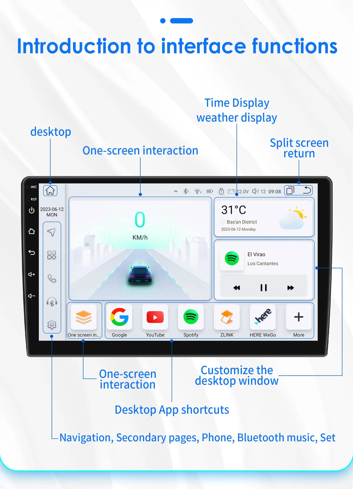 7-Inch Android 13 Touchscreen Car Stereo for Chevy Silverado GMC Sierra - image 27