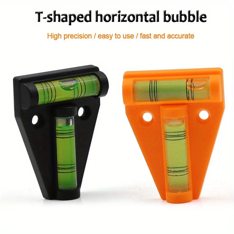 Horizontal Bubble Triangle Level – Circular Bullseye Spirit Level