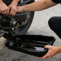 Oil Drain Pan | Large Capacity Leak-Proof | Automotive Repair Oil Container | for Garage Vehicle Service Engine Maintenance Work