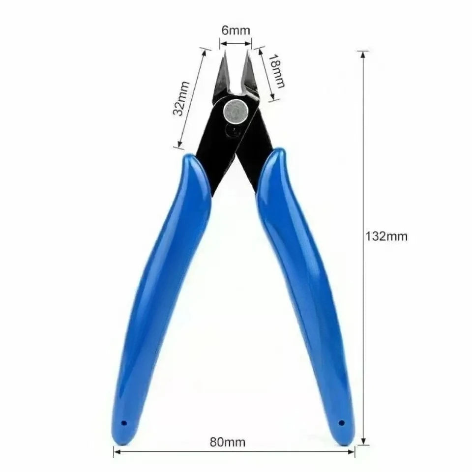 Precision Wire Cutting Pliers - 125mm Diagonal Nipper for Electronics - image 14