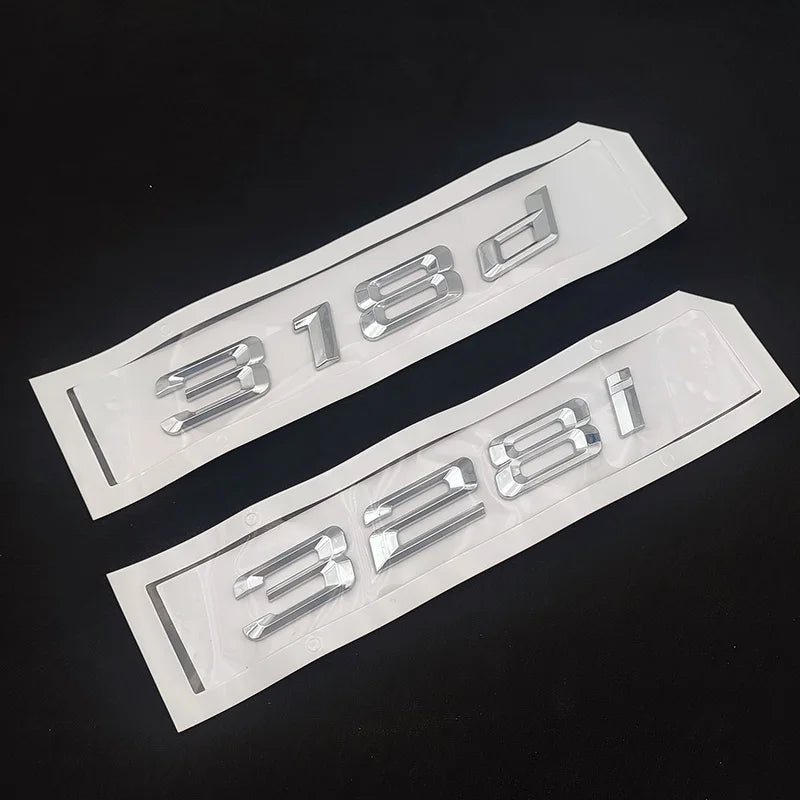 3D ABS Letter and Number Trunk Badge Emblem Set for Cars - view 15