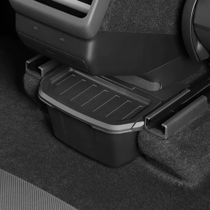Rear Center Console Storage Box with Lid for Tesla Model Y L (2025-2026)