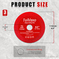 Disc for4-1/2"Angle Grinder, 6Pcs Glass Ceramic Diamond Cutting Blade Disc 7/8"(Model 115/125) for Grinding and Cutting Ceramics