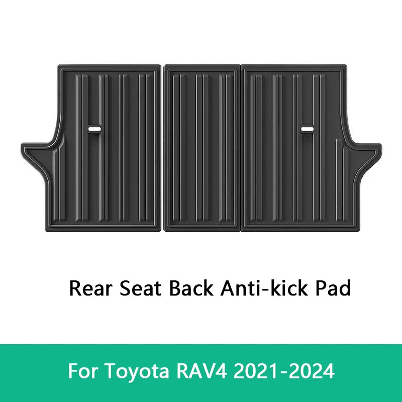 Trunk Cargo Mat and Seat Back Cover for Toyota RAV4 2021-2026
