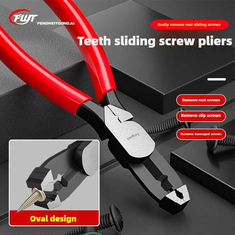 Multipurpose Slip-Joint Pliers – Remove Rusty Screws & Strip Wires